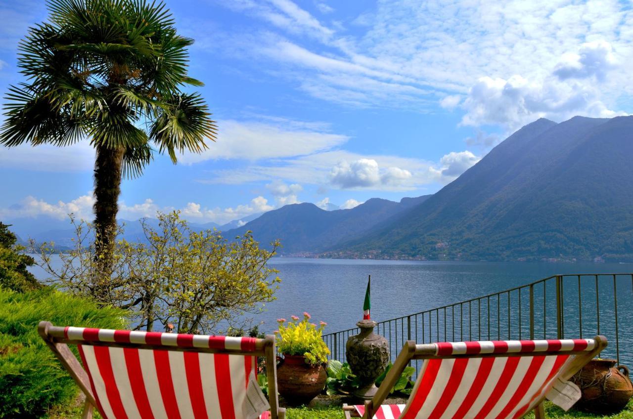 The Comfort - Big Apartment In Villa With Garden And Terrace Argegno Exteriör bild
