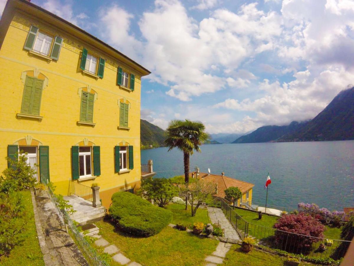 The Comfort - Big Apartment In Villa With Garden And Terrace Argegno Exteriör bild