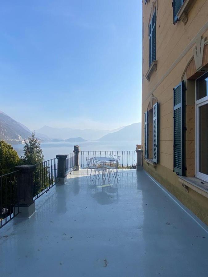 The Comfort - Big Apartment In Villa With Garden And Terrace Argegno Exteriör bild