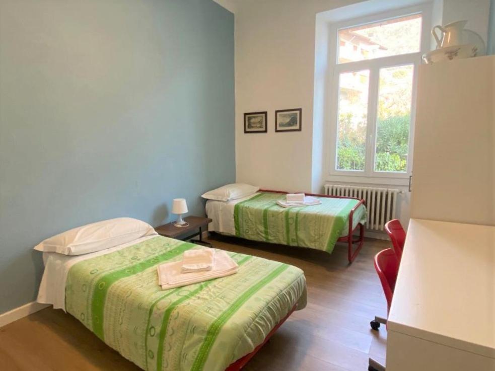 The Comfort - Big Apartment In Villa With Garden And Terrace Argegno Exteriör bild