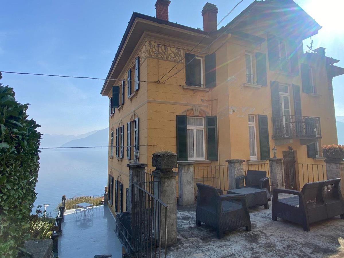 The Comfort - Big Apartment In Villa With Garden And Terrace Argegno Exteriör bild