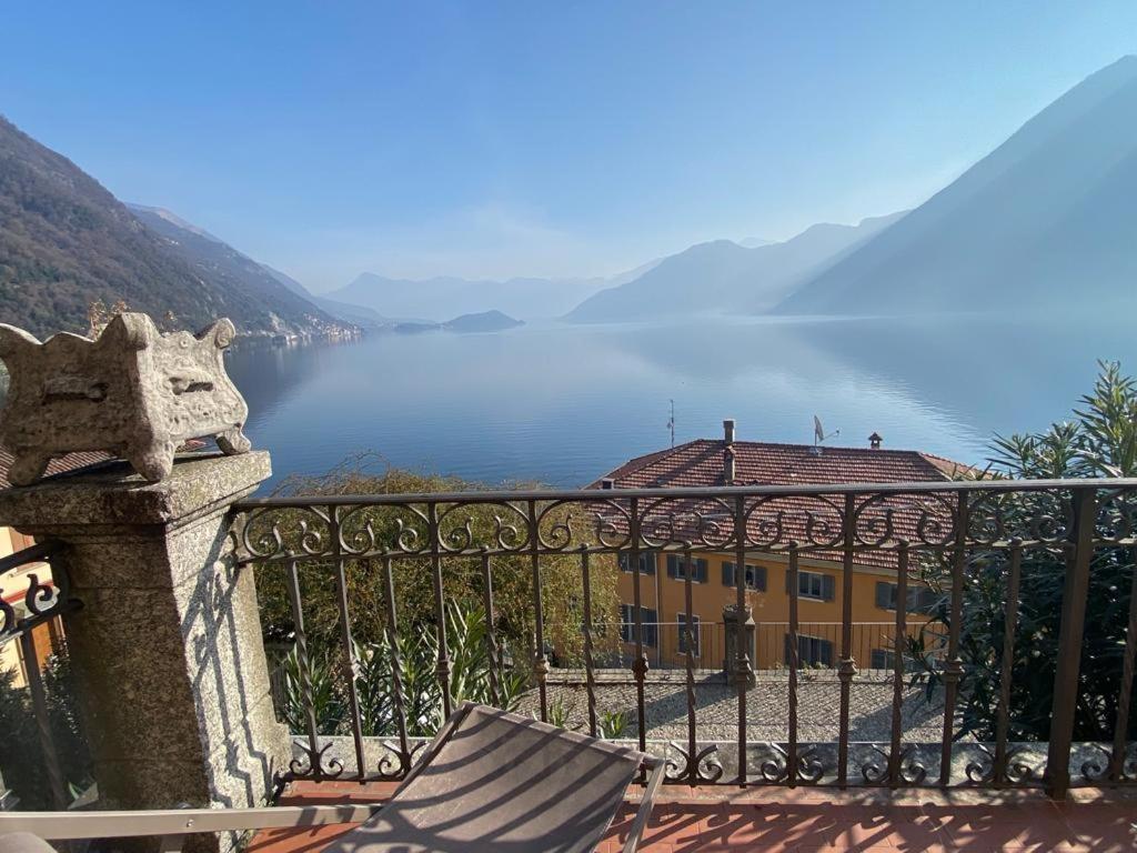 The Comfort - Big Apartment In Villa With Garden And Terrace Argegno Exteriör bild