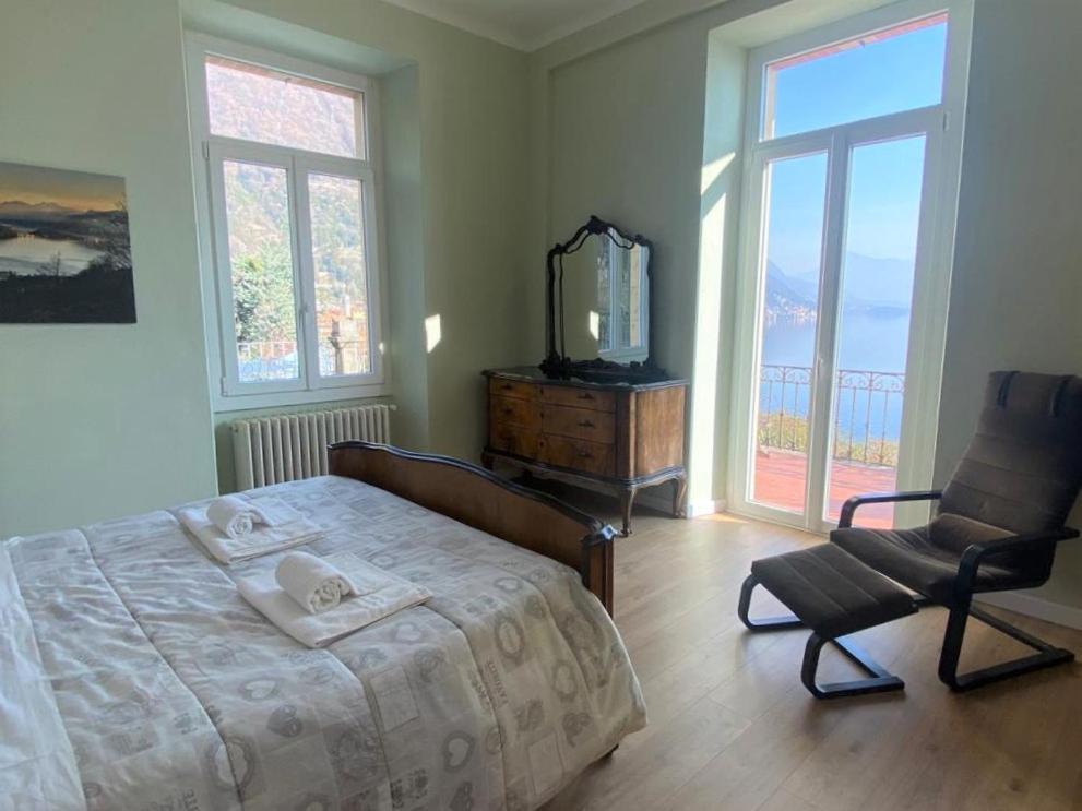 The Comfort - Big Apartment In Villa With Garden And Terrace Argegno Exteriör bild